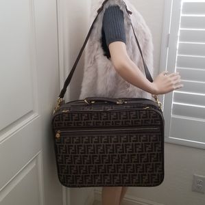 Vintage Fendi FF Zucca 2-Way Luggage ♦️PRICE IS FIRM♦️